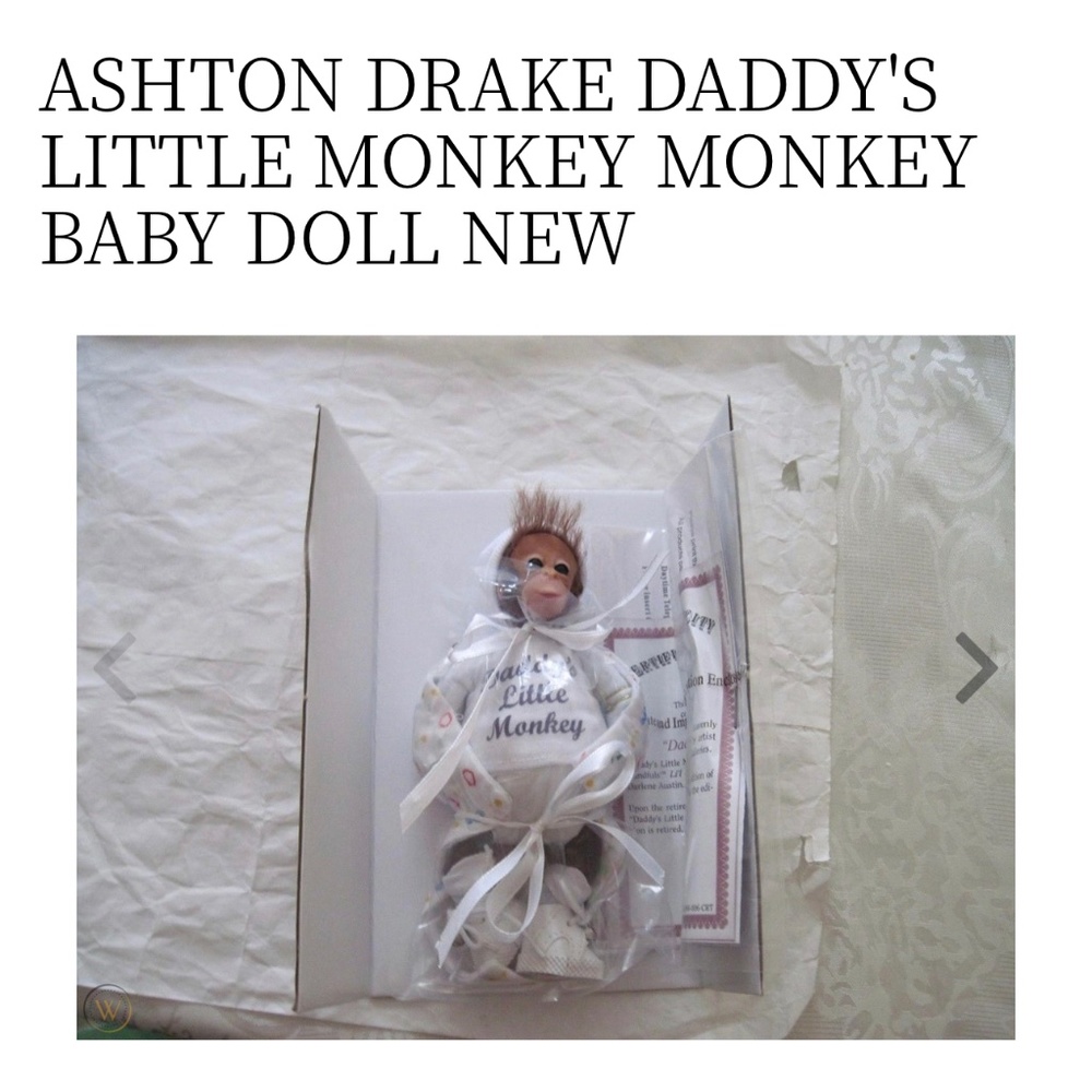 Daddys little monkey doll